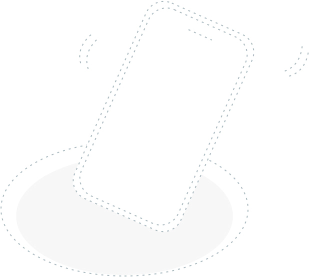 Croquis abstrait de smartphone